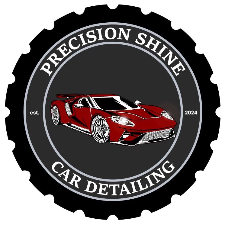 Precision Shine Car Detailing logo, est. 2024